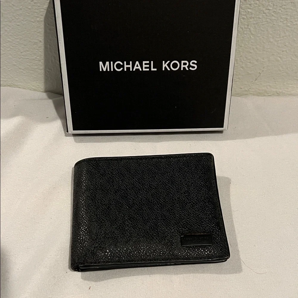 Michael Kors Black Men's Bifold Wallet